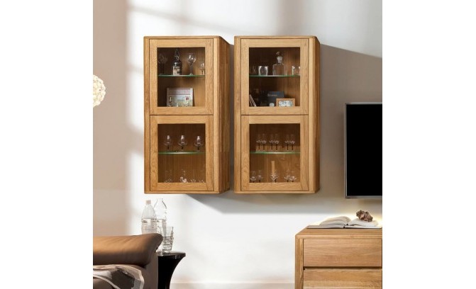 Шкаф навесной LAUSANNE 20 из массива дуба